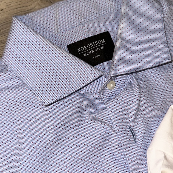 Nordstrom // Men’s Shop Dress Shirts (Medium) - Picture 2 of 7
